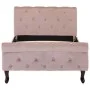 Estructura de cama de terciopelo rosa 90x200 cm de vidaXL, Camas y somieres - Ref: Foro24-288564, Precio: 268,56 €, Descuento: %