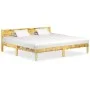 Recycled solid wood bed frame 200x200 cm by vidaXL, Beds and slatted bases - Ref: Foro24-288439, Price: 160,18 €, Discount: %
