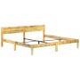Estructura de cama de madera maciza reciclada 200x200 cm de vidaXL, Camas y somieres - Ref: Foro24-288439, Precio: 161,63 €, ...