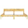 Estructura de cama de madera maciza reciclada 200x200 cm de vidaXL, Camas y somieres - Ref: Foro24-288439, Precio: 161,63 €, ...