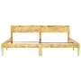 Recycled solid wood bed frame 200x200 cm by vidaXL, Beds and slatted bases - Ref: Foro24-288439, Price: 160,18 €, Discount: %