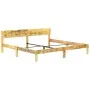 Bettgestell aus recyceltem Massivholz, 200 x 200 cm von vidaXL, Betten und Lattenroste - Ref: Foro24-288439, Preis: 160,18 €,...
