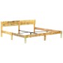 Estructura de cama de madera maciza reciclada 200x200 cm de vidaXL, Camas y somieres - Ref: Foro24-288439, Precio: 161,63 €, ...