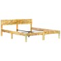 Estructura de cama de madera maciza reciclada 180x200 cm de vidaXL, Camas y somieres - Ref: Foro24-288438, Precio: 152,80 €