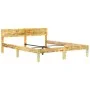 Estructura de cama de madera maciza reciclada 180x200 cm de vidaXL, Camas y somieres - Ref: Foro24-288438, Precio: 151,43 €, ...