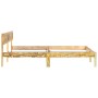 Estructura de cama de madera maciza reciclada 180x200 cm de vidaXL, Camas y somieres - Ref: Foro24-288438, Precio: 152,80 €