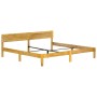 Solid mango wood bed frame 200 cm by vidaXL, Beds and slatted bases - Ref: Foro24-288434, Price: 162,89 €, Discount: %