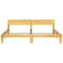 Solid mango wood bed frame 200 cm by vidaXL, Beds and slatted bases - Ref: Foro24-288434, Price: 161,38 €, Discount: %