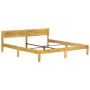 Solid mango wood bed frame 200 cm by vidaXL, Beds and slatted bases - Ref: Foro24-288434, Price: 162,89 €, Discount: %