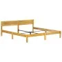 Solid mango wood bed frame 200 cm by vidaXL, Beds and slatted bases - Ref: Foro24-288434, Price: 161,38 €, Discount: %