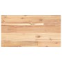 Estantes flotantes 3 uds madera acacia sin tratar 40x20x2 cm