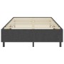 Estructura de cama Box Spring tela gris 120x200 cm