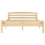 Solid pine wood bed frame 120x200 cm by vidaXL, Beds and slatted bases - Ref: Foro24-322063, Price: 114,36 €, Discount: %