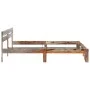 Solid sheesham wood bed frame 200x200 cm by vidaXL, Beds and slatted bases - Ref: Foro24-288414, Price: 169,36 €, Discount: %