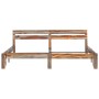 Estructura de cama de madera maciza de sheesham 200x200 cm de vidaXL, Camas y somieres - Ref: Foro24-288414, Precio: 170,83 €...