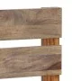 Solid sheesham wood bed frame 200x200 cm by vidaXL, Beds and slatted bases - Ref: Foro24-288414, Price: 169,36 €, Discount: %