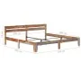 Solid sheesham wood bed frame 200x200 cm by vidaXL, Beds and slatted bases - Ref: Foro24-288414, Price: 169,36 €, Discount: %