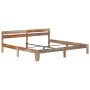 Solid sheesham wood bed frame 200x200 cm by vidaXL, Beds and slatted bases - Ref: Foro24-288414, Price: 169,36 €, Discount: %