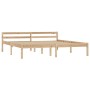 Estructura de cama de madera maciza de pino 180x200 cm de vidaXL, Camas y somieres - Ref: Foro24-283195, Precio: 150,61 €, De...
