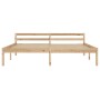Estructura de cama de madera maciza de pino 180x200 cm de vidaXL, Camas y somieres - Ref: Foro24-283195, Precio: 150,61 €, De...
