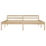 Solid pine wood bed frame 180x200 cm by vidaXL, Beds and slatted bases - Ref: Foro24-283195, Price: 148,60 €, Discount: %