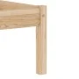 Solid pine wood bed frame 180x200 cm by vidaXL, Beds and slatted bases - Ref: Foro24-283195, Price: 148,60 €, Discount: %