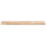 Estantes flotantes 3 uds madera acacia sin tratar 80x20x2 cm