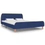 Blauer Stoffbettrahmen 180x200 cm von vidaXL, Betten und Lattenroste - Ref: Foro24-280930, Preis: 203,07 €, Rabatt: %
