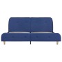 Estructura de cama de tela azul 180x200 cm de vidaXL, Camas y somieres - Ref: Foro24-280930, Precio: 206,12 €, Descuento: %
