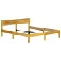 Solid mango wood bed frame 180 cm by vidaXL, Beds and slatted bases - Ref: Foro24-288433, Price: 205,98 €, Discount: %