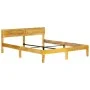 Solid mango wood bed frame 180 cm by vidaXL, Beds and slatted bases - Ref: Foro24-288433, Price: 205,98 €, Discount: %