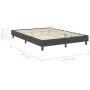 Bed frame Box Spring gray fabric 140x200 cm by vidaXL, Beds and slatted bases - Ref: Foro24-287456, Price: 148,16 €, Discount: %