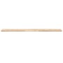 Estantes flotantes 3 uds madera acacia sin tratar 160x20x2 cm