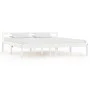 Estructura de cama de madera maciza de pino blanco 180x200 cm de vidaXL, Camas y somieres - Ref: Foro24-283189, Precio: 159,6...