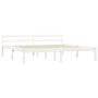Solid white pine wood bed frame 180x200 cm by vidaXL, Beds and slatted bases - Ref: Foro24-283189, Price: 162,19 €, Discount: %