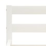 Solid white pine wood bed frame 180x200 cm by vidaXL, Beds and slatted bases - Ref: Foro24-283189, Price: 162,19 €, Discount: %