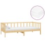 Sofa bed with solid pine wood mattress 90x200 cm by vidaXL, Beds and slatted bases - Ref: Foro24-3083619, Price: 244,57 €, Di...