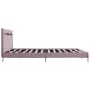 Bed frame with LED pink fabric 180x200 cm by vidaXL, Beds and slatted bases - Ref: Foro24-280980, Price: 214,56 €, Discount: %