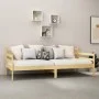 Sofá cama con colchón madera de pino maciza 90x200 cm de vidaXL, Camas y somieres - Ref: Foro24-3083584, Precio: 282,93 €, De...