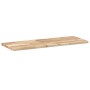Estantes flotantes 2 uds madera acacia sin tratar 80x30x2 cm