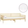 Sofa bed with solid pine wood mattress 90x200 cm by vidaXL, Beds and slatted bases - Ref: Foro24-3083579, Price: 214,35 €, Di...