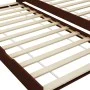 Brown pine wood sofa bed structure 90x200 cm by vidaXL, Beds and slatted bases - Ref: Foro24-283152, Price: 189,96 €, Discoun...
