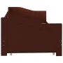 Schlafsofa aus braunem Kiefernholz, Struktur 90 x 200 cm von vidaXL, Betten und Lattenroste - Ref: Foro24-283152, Preis: 189,...