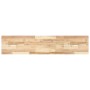 Estantes flotantes 4 uds madera acacia sin tratar 140x30x2 cm