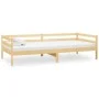 Sofa bed with solid pine wood mattress 90x200 cm by vidaXL, Beds and slatted bases - Ref: Foro24-3083554, Price: 206,46 €, Di...