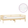 Sofa bed with solid pine wood mattress 90x200 cm by vidaXL, Beds and slatted bases - Ref: Foro24-3083569, Price: 255,16 €, Di...