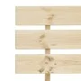 Solid pine wood bed frame 160x200 cm by vidaXL, Beds and slatted bases - Ref: Foro24-283164, Price: 184,73 €, Discount: %