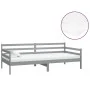 Sofá cama con colchón madera de pino maciza gris 90x200 cm de vidaXL, Camas y somieres - Ref: Foro24-3083591, Precio: 290,16 ...