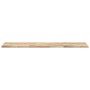 Estantes flotantes 3 uds madera acacia sin tratar 140x40x2 cm