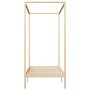 Estructura de cama con dosel madera maciza pino 90x200 cm de vidaXL, Camas y somieres - Ref: Foro24-283250, Precio: 158,01 €,...